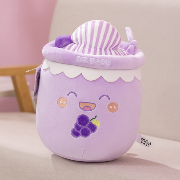 Fashion Cute Milk Tea Plush Toy - Image 2