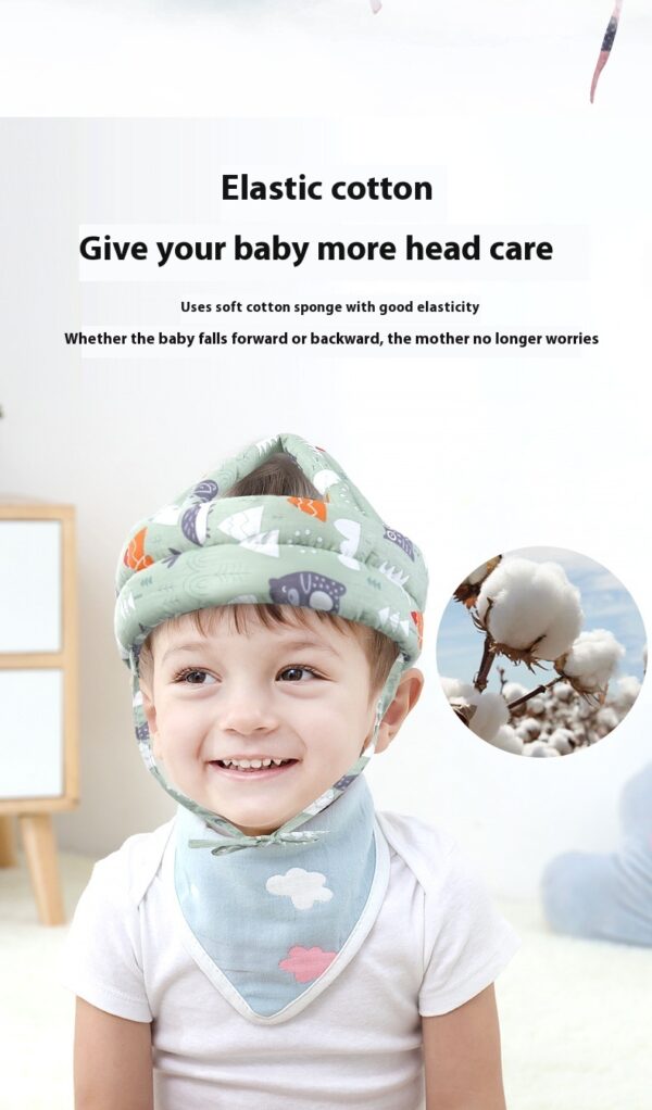 Baby Toddler Headrest Cap Baby Toddling Walk Head Protection Pad Children Crawling Helmet - Image 4