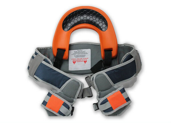 Hands-Free Shoulder Carrier with Ankle Straps and Cushioned Hip Seat Nylon Child Strap Rider travel back frame infant saddle - Image 7