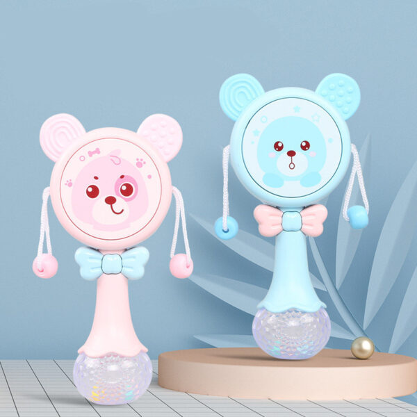 Baby Music Teether Rattle Animals Cartoon Toys - Image 3