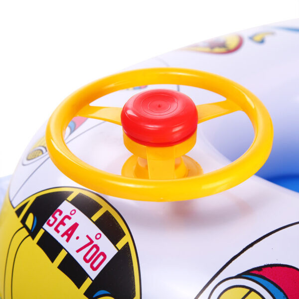 Airplane Boat Infant Swimming Ring - Image 2