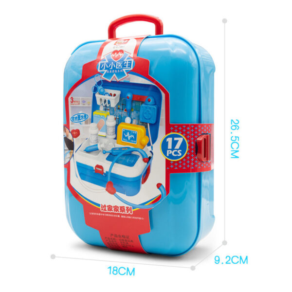 17PCS Children Pretend Play Doctor Toy Set - Image 2