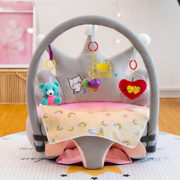 Baby Sofa Support Seat Cover Washable Toddlers Learning To Sit Plush Chair - Image 6