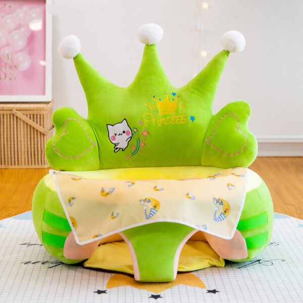 Baby Sofa Support Seat Cover Washable Toddlers Learning To Sit Plush Chair - Image 9