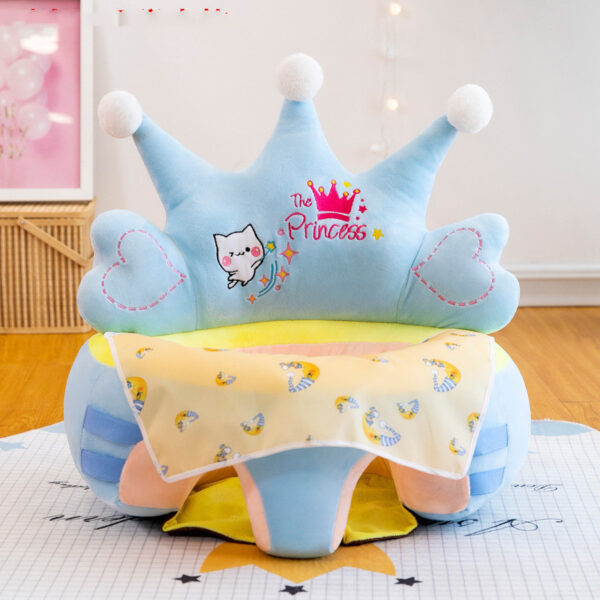 Baby Sofa Support Seat Cover Washable Toddlers Learning To Sit Plush Chair - Image 2