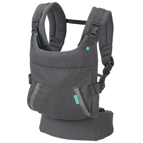 Baby Carrier 4-in-1 Double-shoulder Baby Carrier Carrier Carrying Bag, Suitable for Four Seasons, Saliva Towel - Image 4