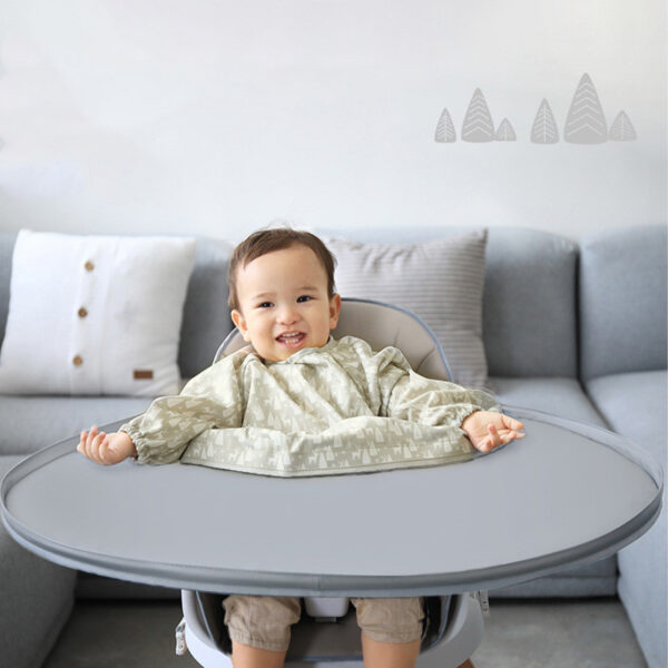 Bib Tray Baby Eat Dirty Mat Baby Eat Water-Proof Bib - Image 5