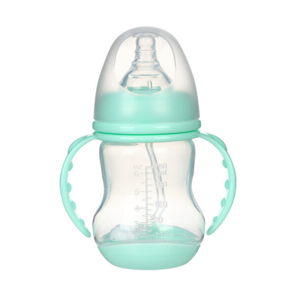 Wide Caliber PP Baby Bottle Anti-colic With Handle Straw Baby Feeding Bottle 180 240ML Optional Bulk - Image 7