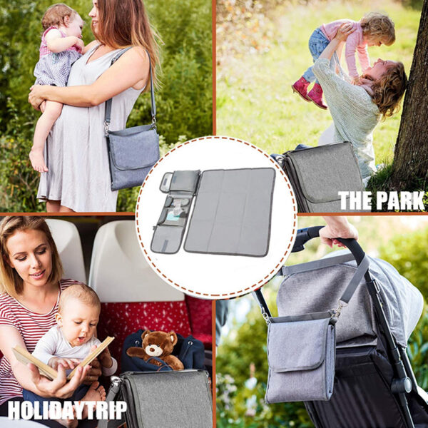 Multifunctional baby folding diaper pad - Image 3