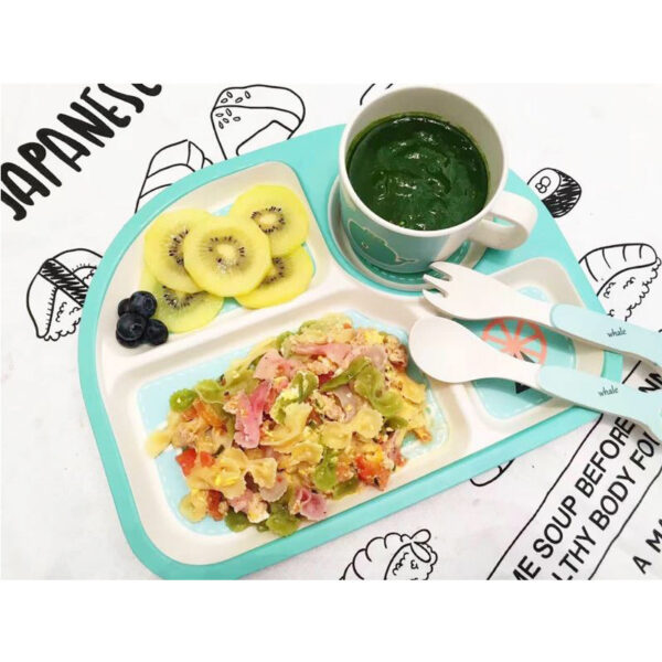 Bamboo fiber children's tableware - Image 2