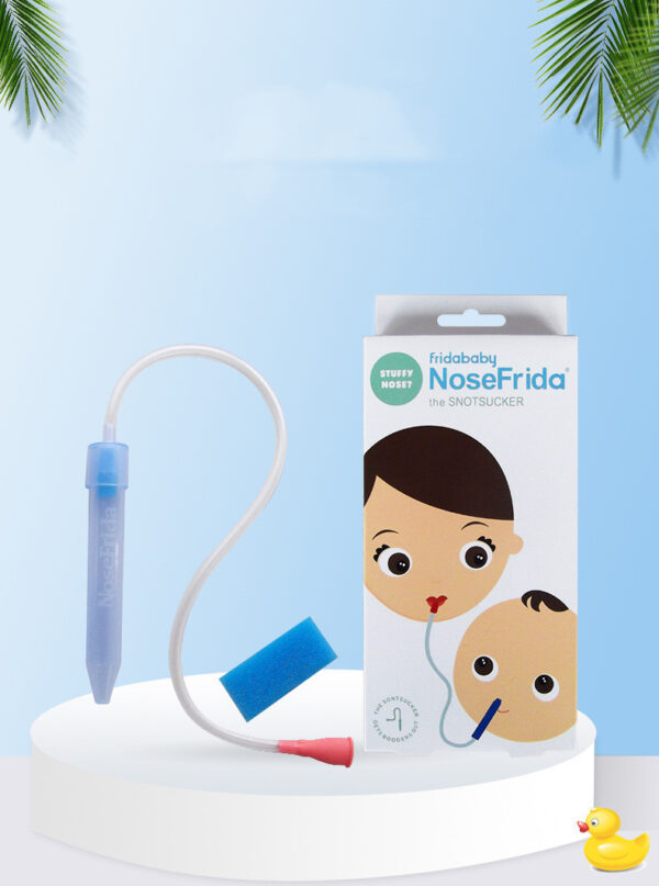 Baby Mouth Suction Nose Baby Cleaning Nose Anti-ride Nose Frida Nasal Aspirator Baby Health Care Medicine Dropper Accessories - Image 3