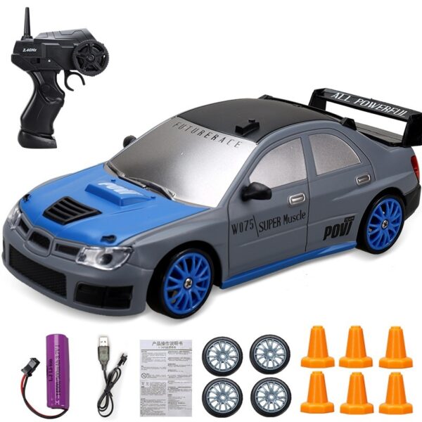 Charging Toy Remote Control Four-wheel Drive High-speed Drift Car - Image 6