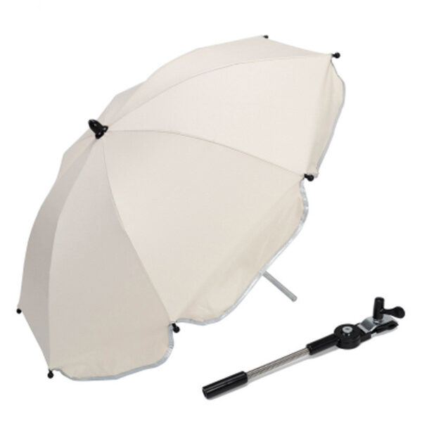 360 Degrees Pram Umbrellas Cart Accessories Adjustable Stroller Umbrella - Image 4