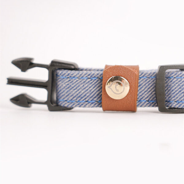 Anti-lost Nameplate Dog Out Adjustment Pet Collar Shiba Inu Hand Holding Rope Bandana - Image 5
