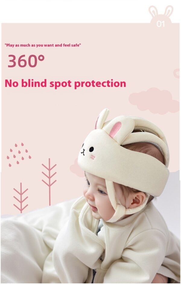 Baby Toddler Head Protection Anti-fall Hat Mesh Breathable - Image 9