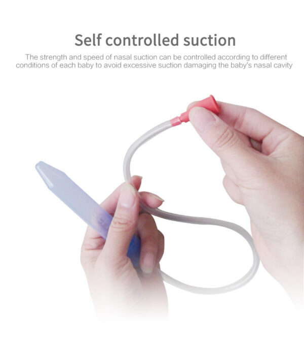 Baby Mouth Suction Nose Baby Cleaning Nose Anti-ride Nose Frida Nasal Aspirator Baby Health Care Medicine Dropper Accessories - Image 5