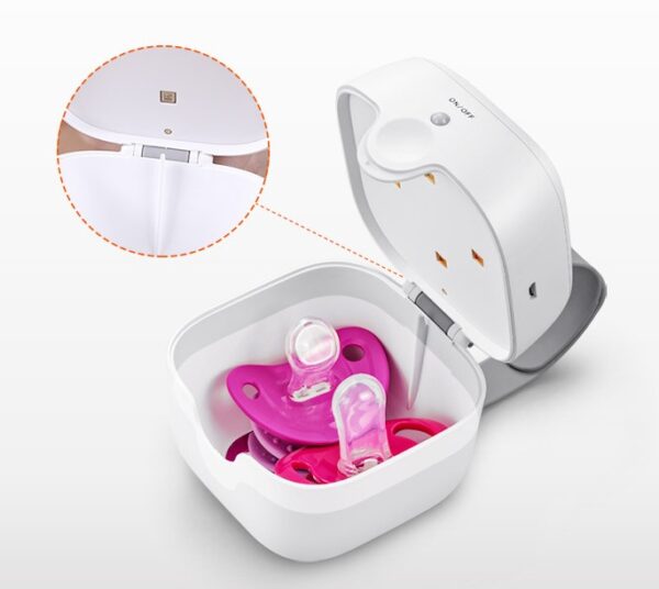 Baby Pacifier Disinfection Box Pacifier Storage Case - Image 4
