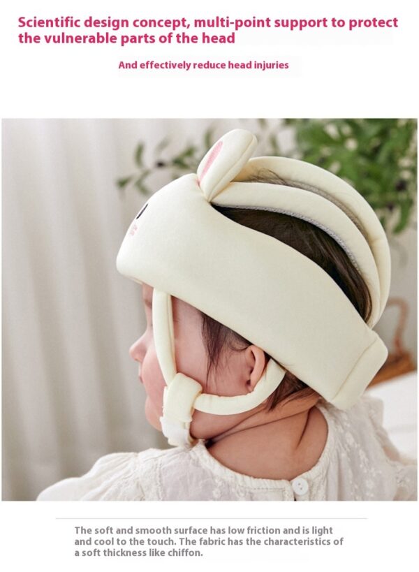 Baby Toddler Head Protection Anti-fall Hat Mesh Breathable - Image 4