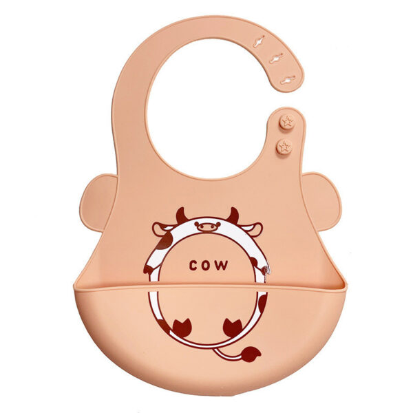 Baby Eating Silicone Bib Baby Stereo Waterproof - Image 7