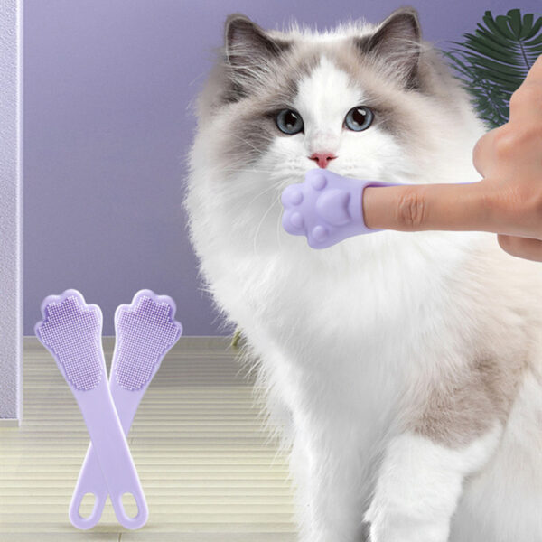 Dog Finger Toothbrush Small Dog Cleaning - Image 4