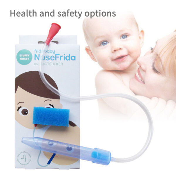 Baby Mouth Suction Nose Baby Cleaning Nose Anti-ride Nose Frida Nasal Aspirator Baby Health Care Medicine Dropper Accessories - Image 6