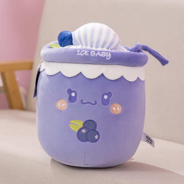 Fashion Cute Milk Tea Plush Toy - Image 5