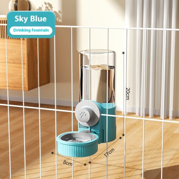 Hanging Cage Dog Basin Cat Bowl Automatic Pet Feeder - Image 3