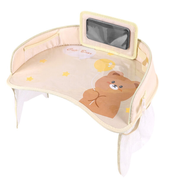 Children's Car Seat Multi-function Storage Car Waterproof Tray - Image 3