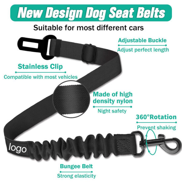 Pet Seat Belt Car Dog Explosion-proof Hand Holding Rope - Image 2