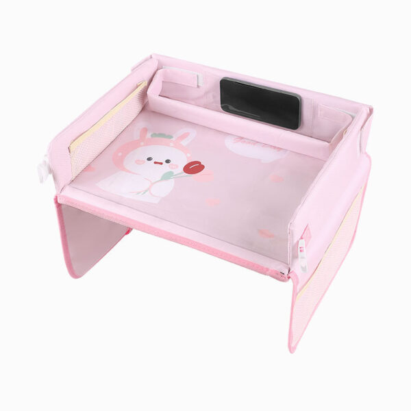 Children's Car Seat Multi-function Storage Car Waterproof Tray - Image 4