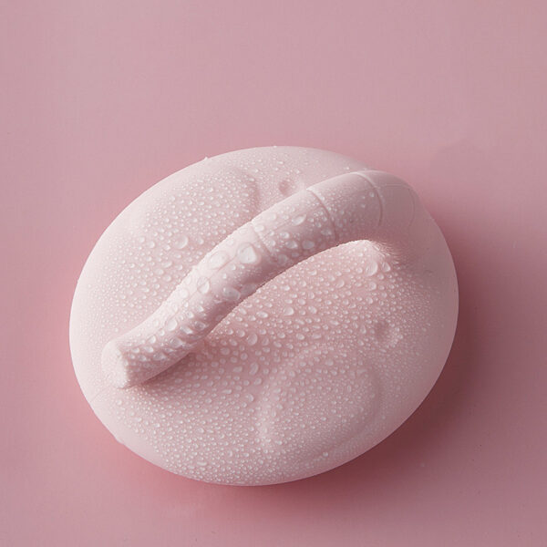 Baby Shower Brush To Remove Dandruff Silicone Scrubbing Cotton Shampoo Artifact - Image 3