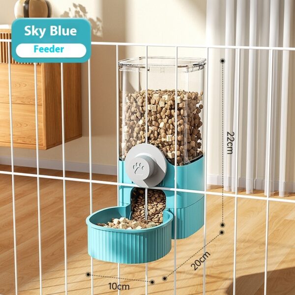 Hanging Cage Dog Basin Cat Bowl Automatic Pet Feeder - Image 8
