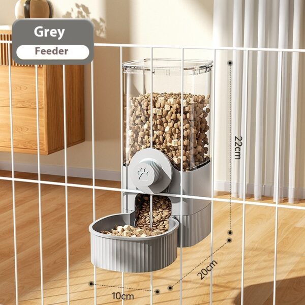 Hanging Cage Dog Basin Cat Bowl Automatic Pet Feeder - Image 4