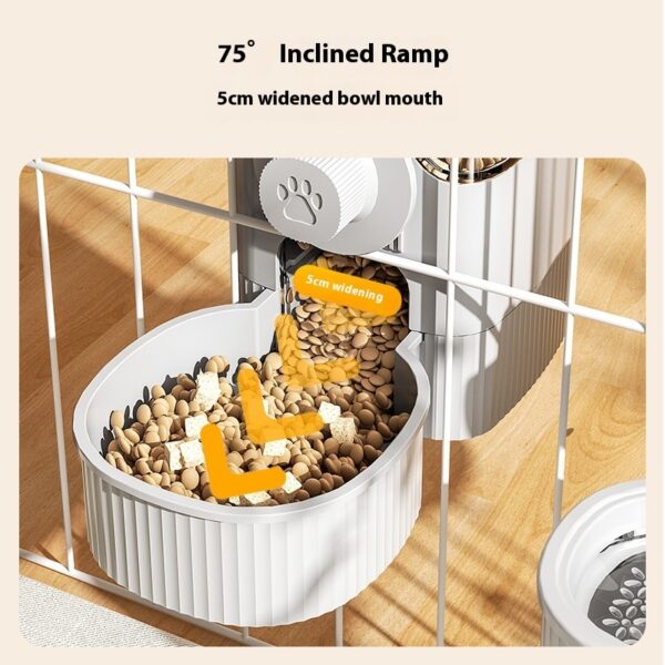 Hanging Cage Dog Basin Cat Bowl Automatic Pet Feeder - Image 10