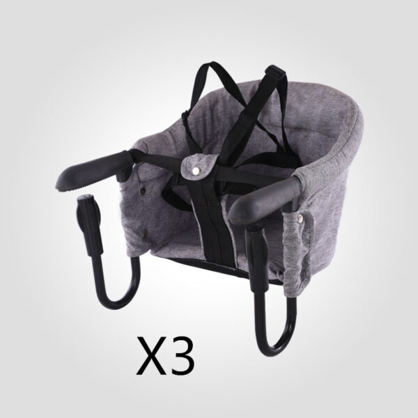 Portable Kids Baby High Chair Dining High Dinning Cover Seat Safety Belt Feeding Baby Care Accessory - Image 8