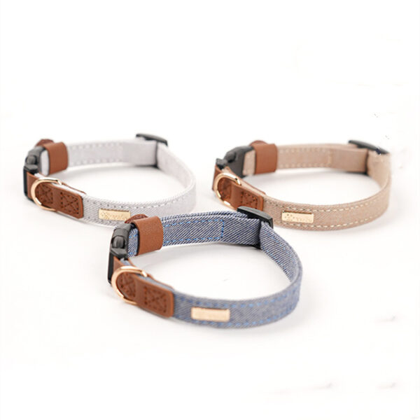 Anti-lost Nameplate Dog Out Adjustment Pet Collar Shiba Inu Hand Holding Rope Bandana - Image 6